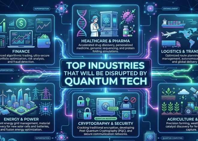 Top Industries That Will Be Disrupted by Quantum Tech