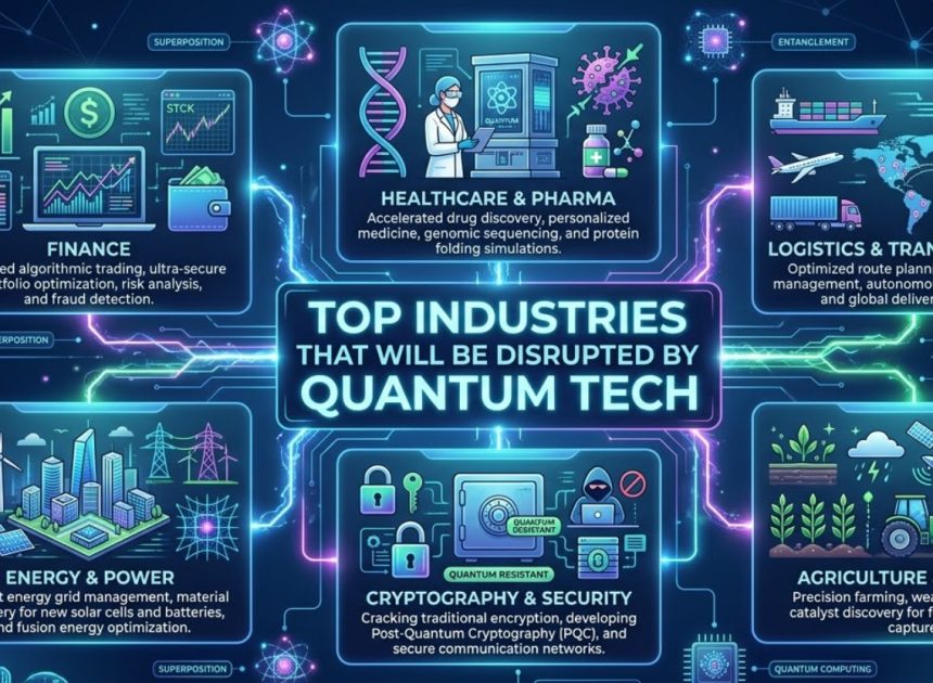 Top Industries That Will Be Disrupted by Quantum Tech