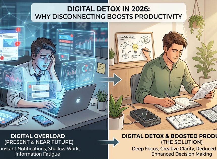 Digital Detox in 2026: Why Disconnecting from Technology Can Actually Boost Your Productivity