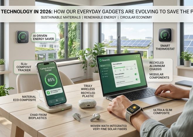 Green Technology in 2026: How Our Everyday Gadgets Are Evolving to Save the Planet