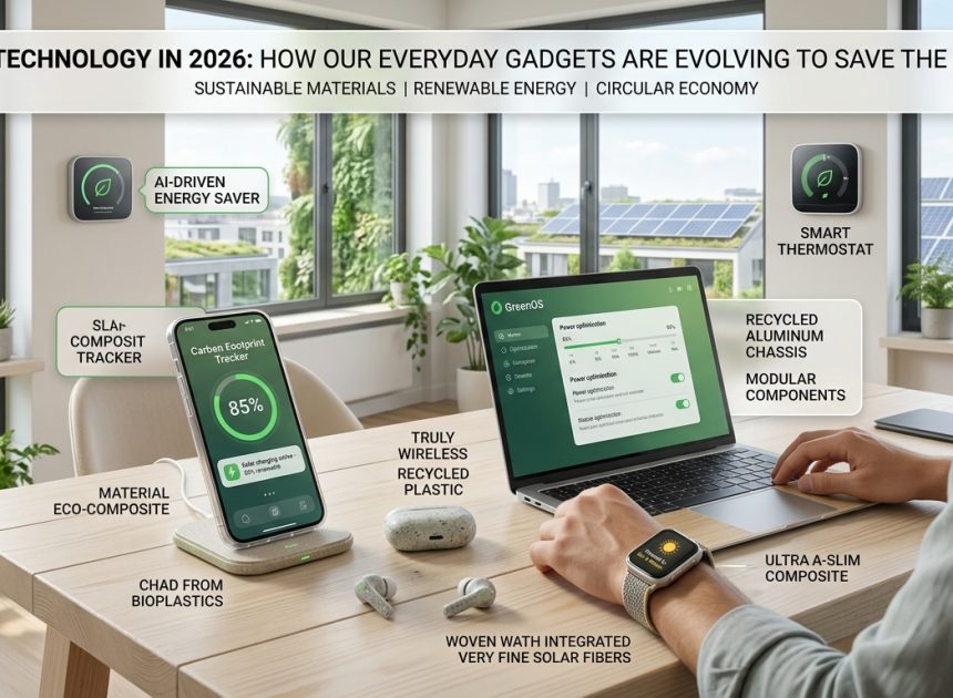 Green Technology in 2026: How Our Everyday Gadgets Are Evolving to Save the Planet